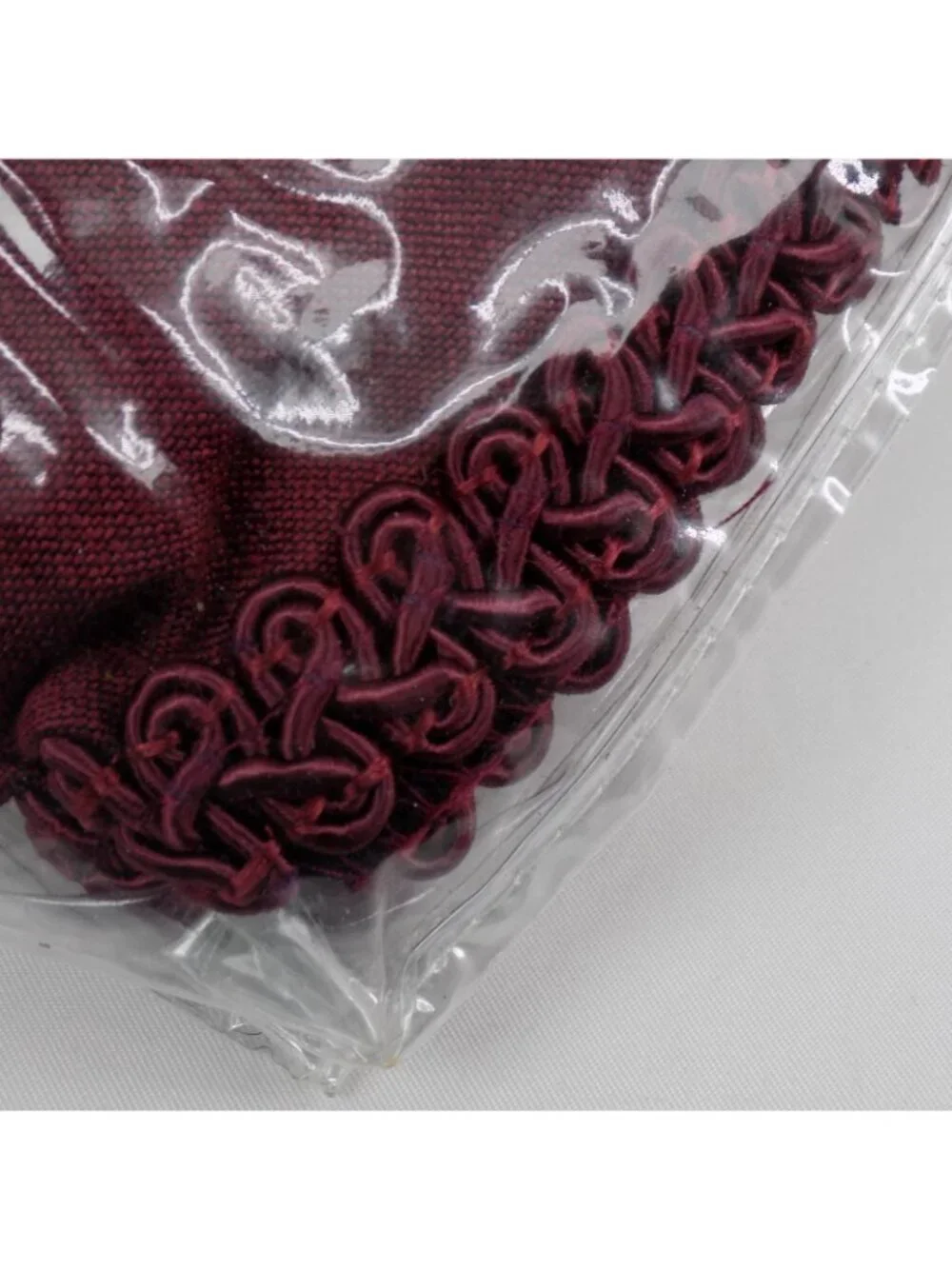 JCPenney Home Collection One Tailored Valance Cranberry 41W x 15L New in Package